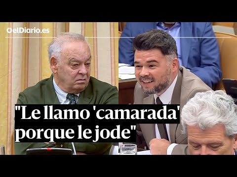 RUFIÁN contra EUGENIO PINO, artífice de la 'brigada política': "Le llamo 'CAMARADA' porque le jode"