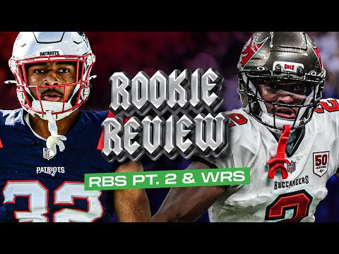 Rookie Review: RBs Pt. 2 & WRs + Egbuka's Fall | Dynasty Fantasy Football 2026