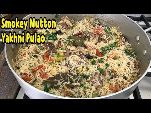 Unique Smokey Mutton Yakhni Pulao By Yasmin’s Cooking Video