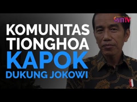 Komunitas Tionghoa Kapok Dukung Jokowi