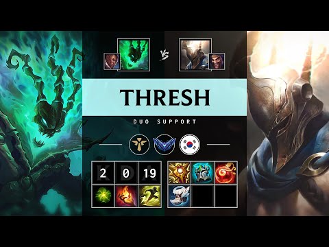Thresh Support vs Pantheon - KR Diamond Patch 25.12