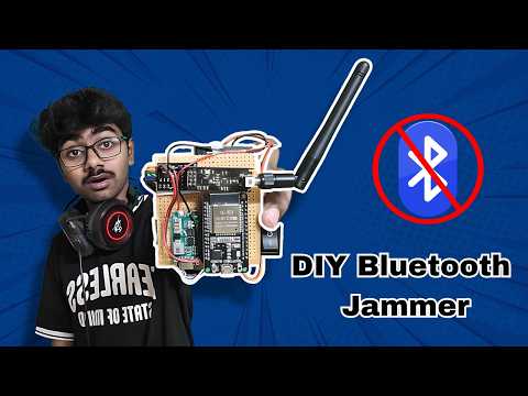  How To Make A Bluetooth Jammer using ESP32 & NRF24L01