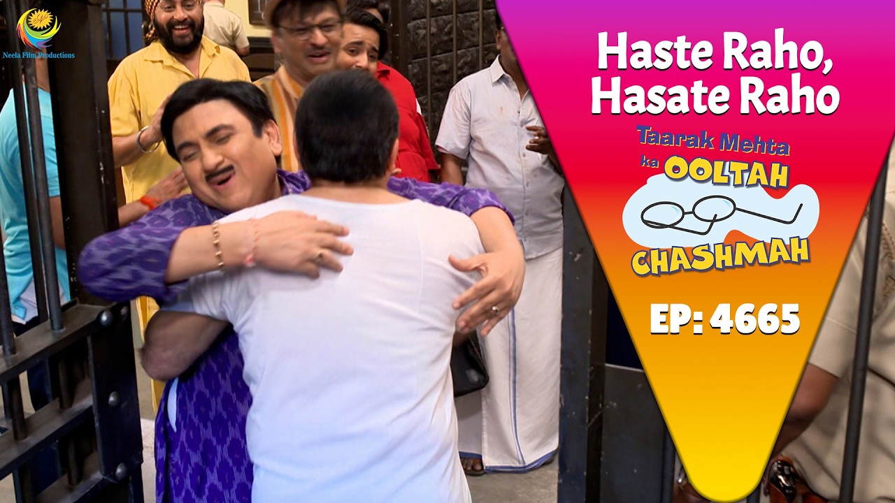 NEW! Ep 4665 - Jethalal ki चालाकी ki Wajah se Jail se Chuta Bhide! |Taarak Mehta ka Ooltah  Chashmah