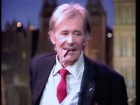 Letterman - Peter O'Toole enters on a camel