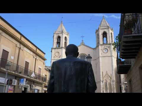 Leonardo Sciascia Statue - Racalmuto