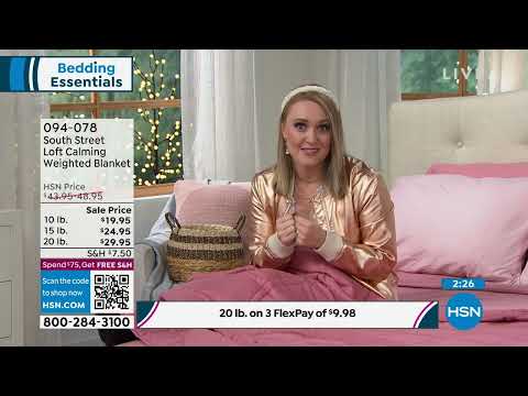 HSN | Bedding Essentials featuring South Street Loft 12.26.2022 - 11 PM