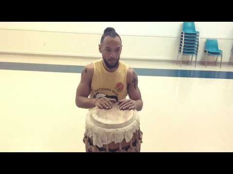 Capoeira In DC: How to play the #atabaque