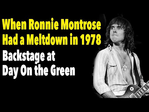 When Ronnie Montrose Had a Meltdown Backstage at "Day On the Green" in 1978