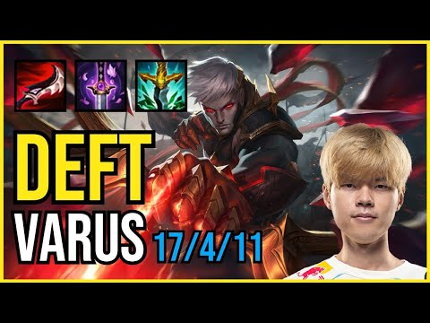 DEFT - VARUS vs SCOUT - TRISTANA ADC - KR Grandmaster - Patch 11.5