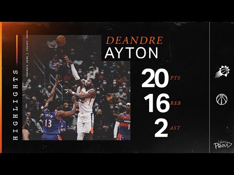 Deandre Ayton (20 PTS, 16 REB) Returns to Form vs. Washington Wizards ' Phoenix Suns