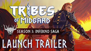 Крупный патч с 3-сезоном Inferno Saga уже доступен для симулятора выживания Tribes of Midgard