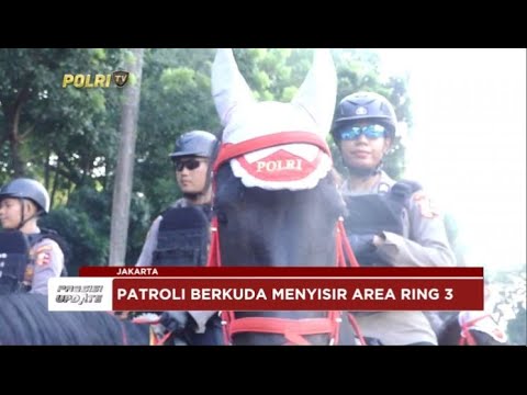 PRESISI UPDATE : DITPOLSATWA KORSABHARA BAHARKAM POLRI KERAHKAN 6 EKOR KUDA 05/09/2024