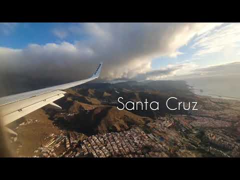 TENERIFE NORTH airport - Landing ( The Site of the greatest air Disaster)