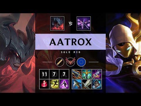 Aatrox Mid vs Kassadin - EUW Grandmaster Patch 25.21