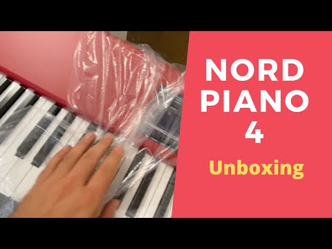 Nord piano 4 unboxing #nordkeyboards