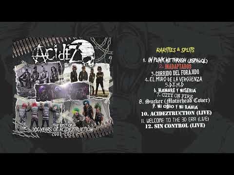 Acidez . The Best Of XX Years Of Acideztruction. CD2 (Splits & Rarities)
