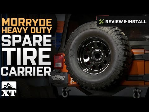 Jeep Wrangler MORryde Heavy Duty Spare Tire Carrier (2007-2017 JK) Review & Install