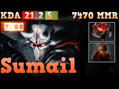 Dota 2 Sumail Juggernaut 7.00 top mmr Full game