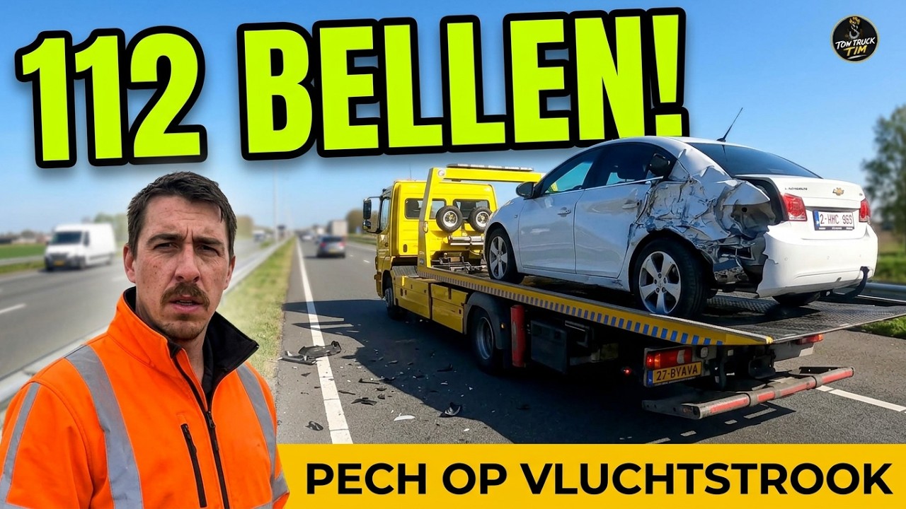 ZWAAR ONGEVAL: Waarom je ALTIJD 112 moet bellen!
