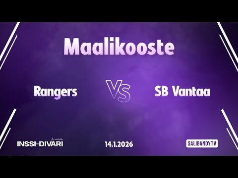 Maalikooste: Rangers - SB Vantaa (Inssi-Divari M)