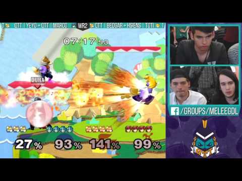 QTT | Yeyo + QTT | Marco vs QTT | Bedgar + HSIENS | Toti - Doubles - The Arena 2016
