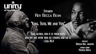 “King, Tut, Me & You” Interfaith Minster Rev Becca Bean