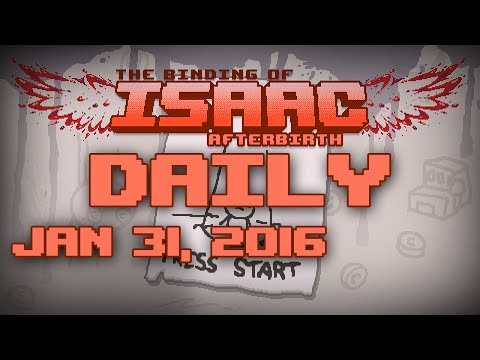 The Binding of Isaac: Afterbirth - Daily Challenge - 1/31/2016 [???] [Mega Stan] [Normal]