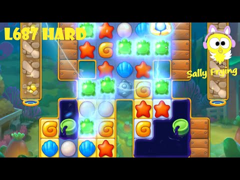 Fishdom level 687 hard