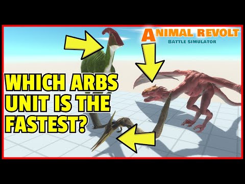 Which is the fastest unit in ARBS? | Animal Revolt Battle Simulator