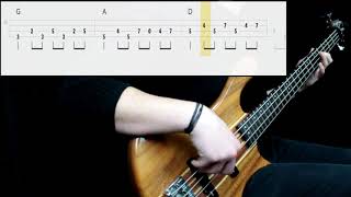 Elvis Costello - This Year&#39;s Girl (Bass Cover) (Play Along Tabs In Video)