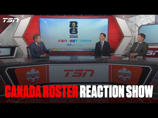 Canada FIFA World Cup Roster Reaction Show