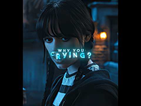 "Wednesday Cried" 💔 | Wednesday 2 | Kamin - Emin & Jony (slowed) #Trending #Shorts