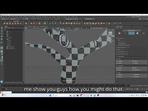 UV Mapping your Tree - Maya Lab 7 - Pt 2