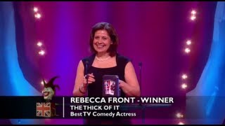 Best TV Comedy Actress: Rebecca Front | British Comedy Awards 2012