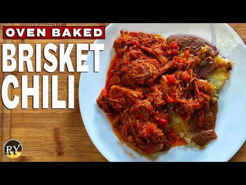 Brisket Chili - Amazing Chili Baked In The Oven