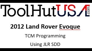 2012 land rover evoque TCM Programming
