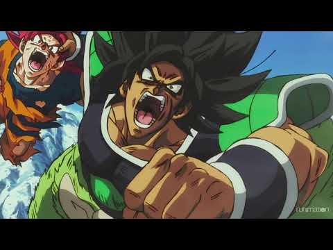 [60FPS] Dragon Ball Super: Broly - Broly Demolishes Goku