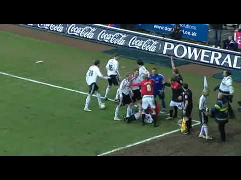 Gorka Pintado vs Robbie Savage (nasty tackle)