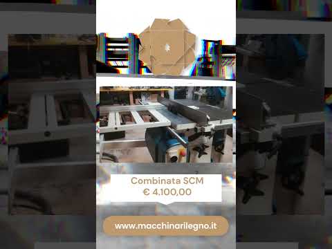 Combinata SCM  #lavorazionelegno #macchinarilegno #macchinelegno #woodworkingmachinery
