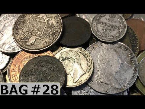 ANOTHER 1700 SILVER COIN?!?! MORE MAJOR FINDS In Bag of World Coins - Hunt #28