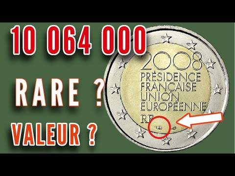 QUELLE est la VALEUR de cette Pièce de 2 EUROS 2008