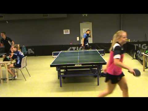 140621 Klubmesterskab, Anisha Iyer - Karoline Petersen