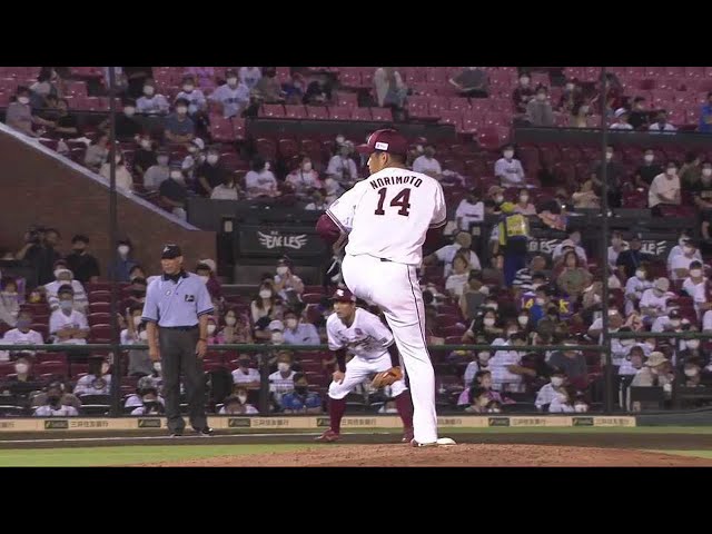 【5回表】イーグルス・則本 6回途中無失点のナイスピッチング!! 2021/8/10 E-T(エキシビションマッチ)