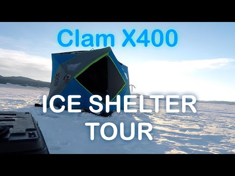 Clam X400 Ice Shelter Tour