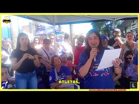 Tv Eduvcativa - Apeoesp Marília SP - Recebe Deputada Bebel e Deputado Tatto do PT 18 de Abril  2.026
