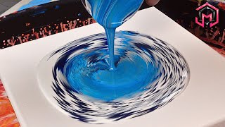 STONE COLD STUNNER! Acrylic Pouring and Fluid Art for Therapy at Home