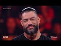 Roman Reigns Knocks Out The Miz To Send Message To Logan Paul - WWE Raw 10/31/22 (Full Segment)