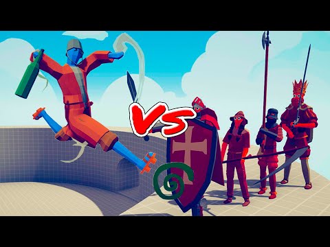 Drunk Master Vs Every Unit - Totally Accurate Battle Simulator TABS