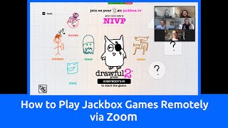 How to Play Jackbox Games Remotely via Zoom