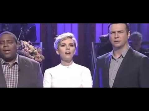 Scarlett Johansson SNL - Monologue Sings Sexy ‘Love You Baby’ Lullaby